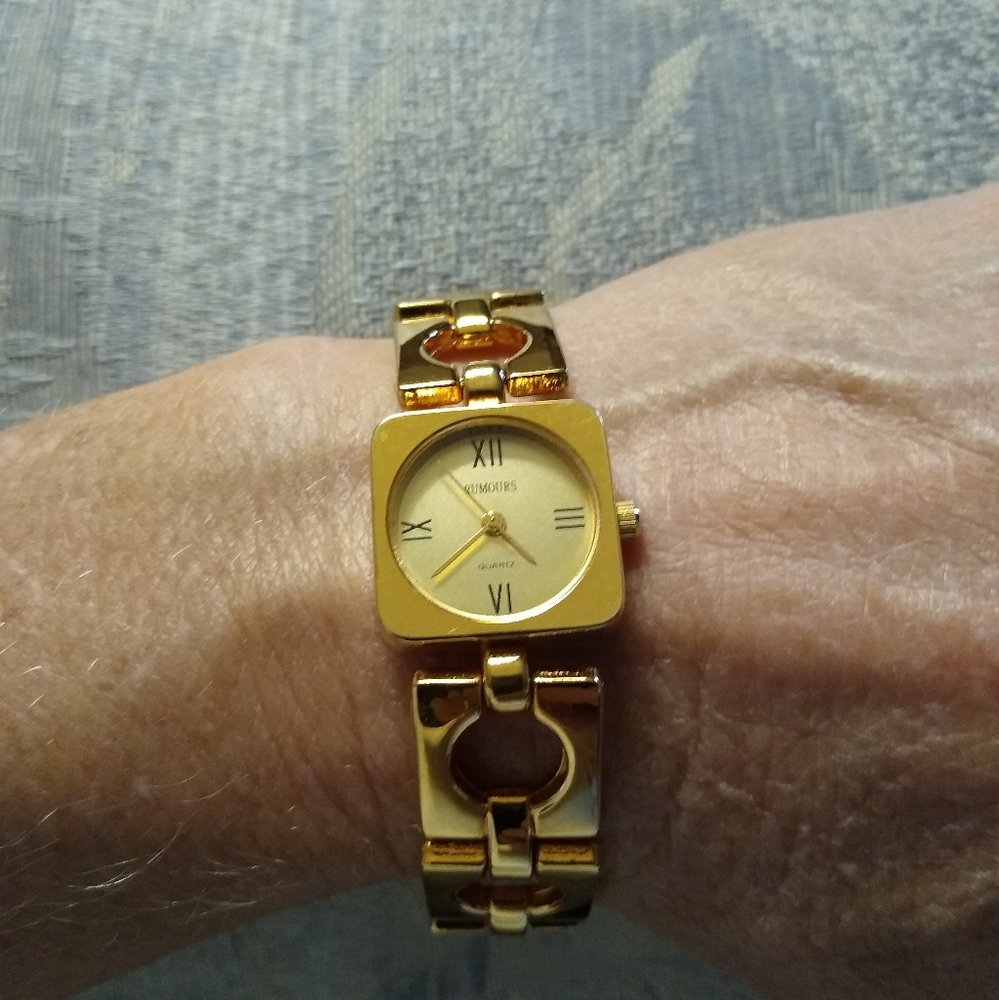 Rumours goldtone ladies watch